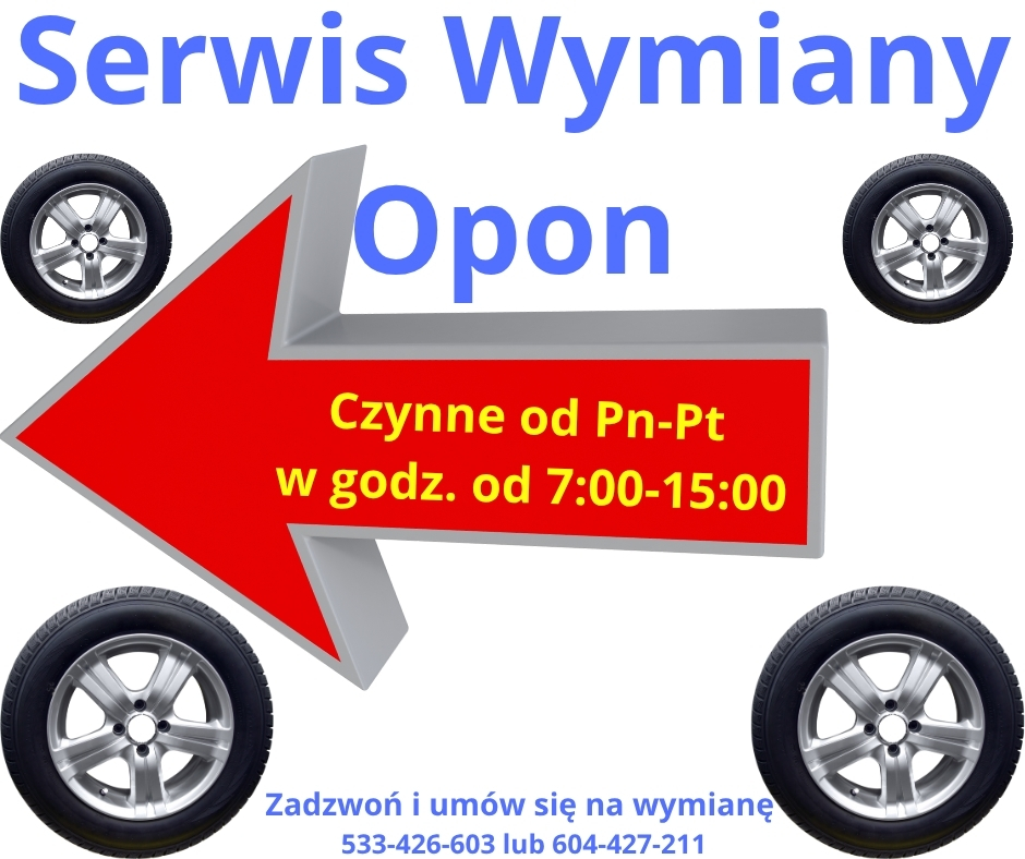 Chcesz wymienić opony, wyważyć koła przyjedź i zadbaj o swoje auto