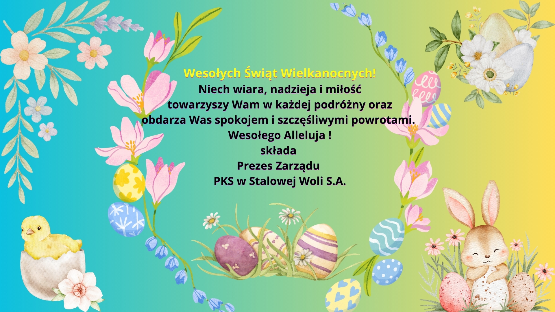 Wesołych Świąt Wielkanocnych